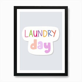 Laundry Day Art Print