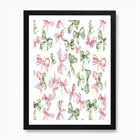 Bows Art Print