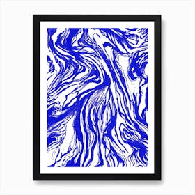 Marble Royal Art Print