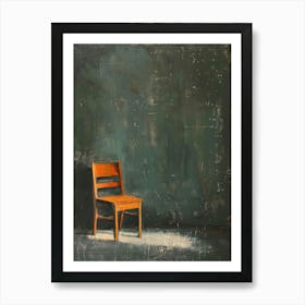 Chair In The Dark Art Print