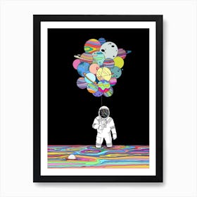Space Delusions Art Print