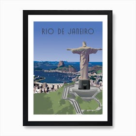 Rio De Janeiro Brazil Art Print Art Print