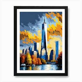 New York City Skyline Art Print