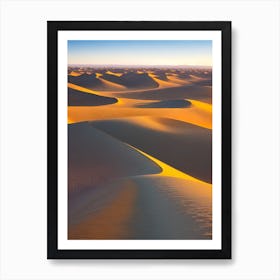 Photograph - Sahara Dunes At Sunset By Jonathan M Art Print