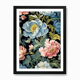 Floral Pattern 69 Art Print