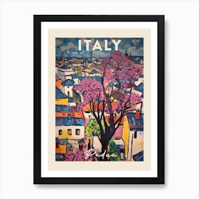 Padua Italy 1 Fauvist Painting Travel Poster Art Print