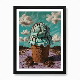 Ice Cream Cone 65 Art Print