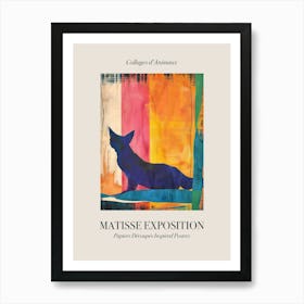 Fox 4 Matisse Inspired Exposition Animals Poster Art Print