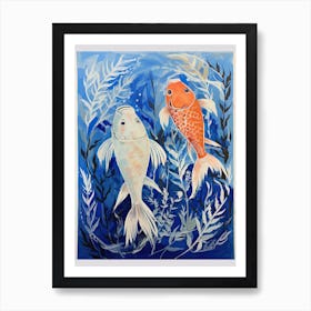 Koi Fish Art Print