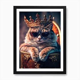 Hilarious Cats Art Print