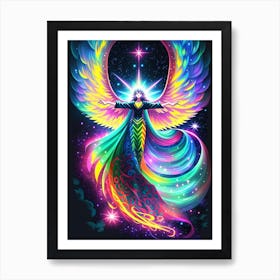 Angel Of Light 1 Art Print