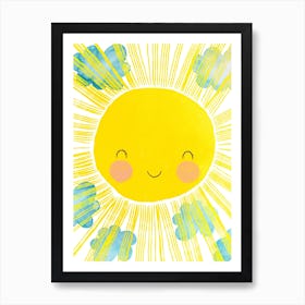 Matahari Art Print
