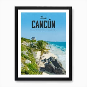 Visit Cancun Affiche