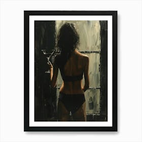 Girl In A Bikini 3 Art Print