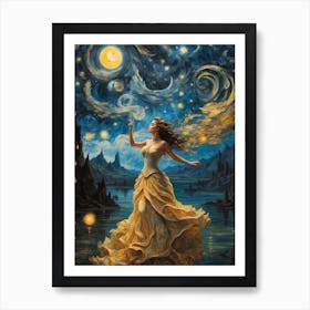 Starry Night 1 Art Print