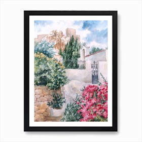 Journey to Athens Art Print