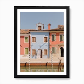 Burano Colourful Houses Art Print