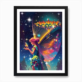 Fantasy Fairy Painting Art Print