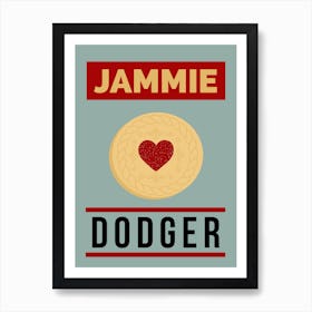 Jammie Dodger Art Print