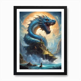 Dragon Island Art Print