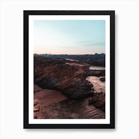 Seaside In Algarve Art Print