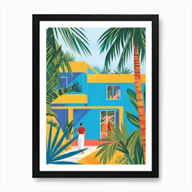 Tropical House 2 Art Print