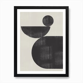 Block Shapes No. 3 Art Print