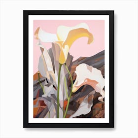 Calla Lily 2 Flower Painting Art Print