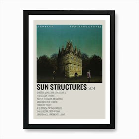 Sun Structures 2014 Poster Art Print