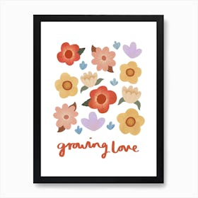 Growing Love Art Print