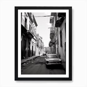 Catania, Italy, Black And White Photography 1 Art Print
