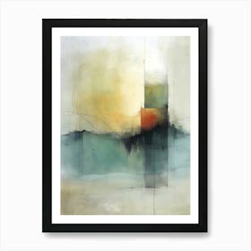 Abstract Sketches Art Print