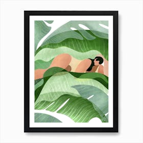 Green 3 Art Print