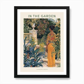 In The Garden Poster Luxembourg Gardens France 3 Art Print