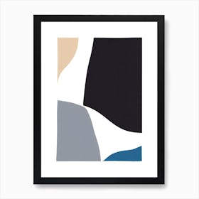 Paper Cut Abstraction 3 Art Print