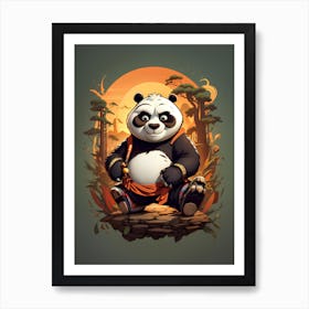 Panda Bear Art Print