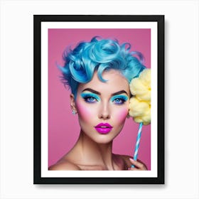 Pop Chic | A Playful Elegance V4 Art Print