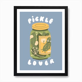 Pickle Lover Art Print