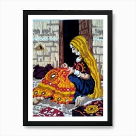 Rajasthan Women Art Print