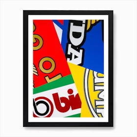 Bike Names 2 Art Print