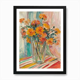 Flowers In A Vase 106 Art Print