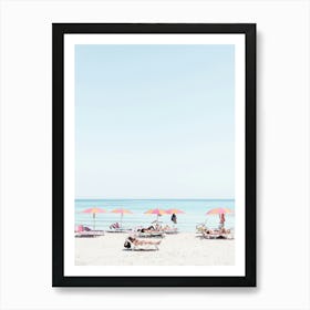 Beach life in Italy Poster