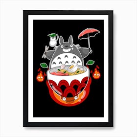 My Neighbor Ramen  Art Print