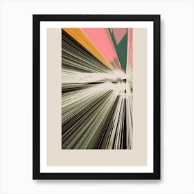 Sunset Abstraction Art Print