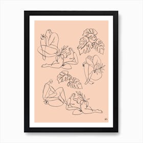 Summerlines2 Art Print