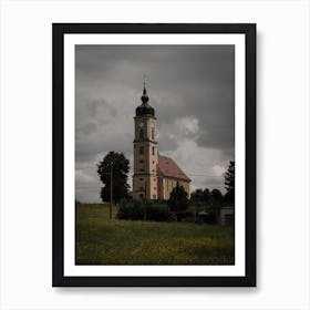 Church In The Field Art Print