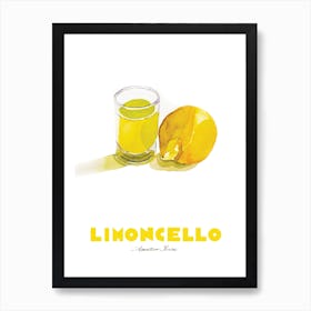 Limoncello Painting Póster