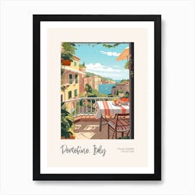 Portofino Cat On A Window 2 Italian Summer Collection Poster