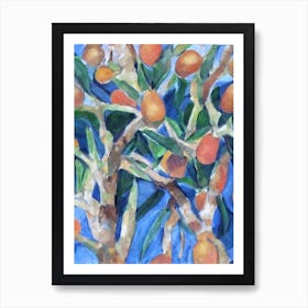 Loquat Classic Fruit Art Print