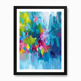 Abstract Painting 1608 Art Print